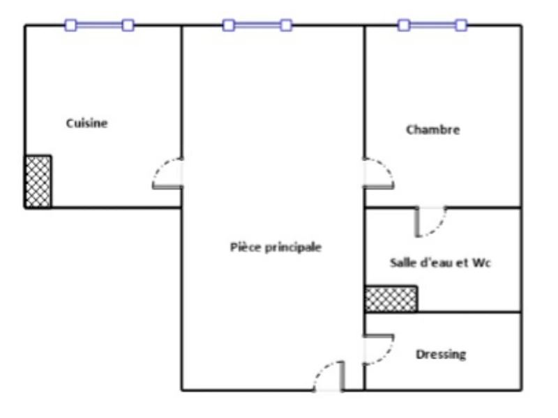 830-13010 st loup   GRAND T2 ST LOUP  VUE MER  LOUE