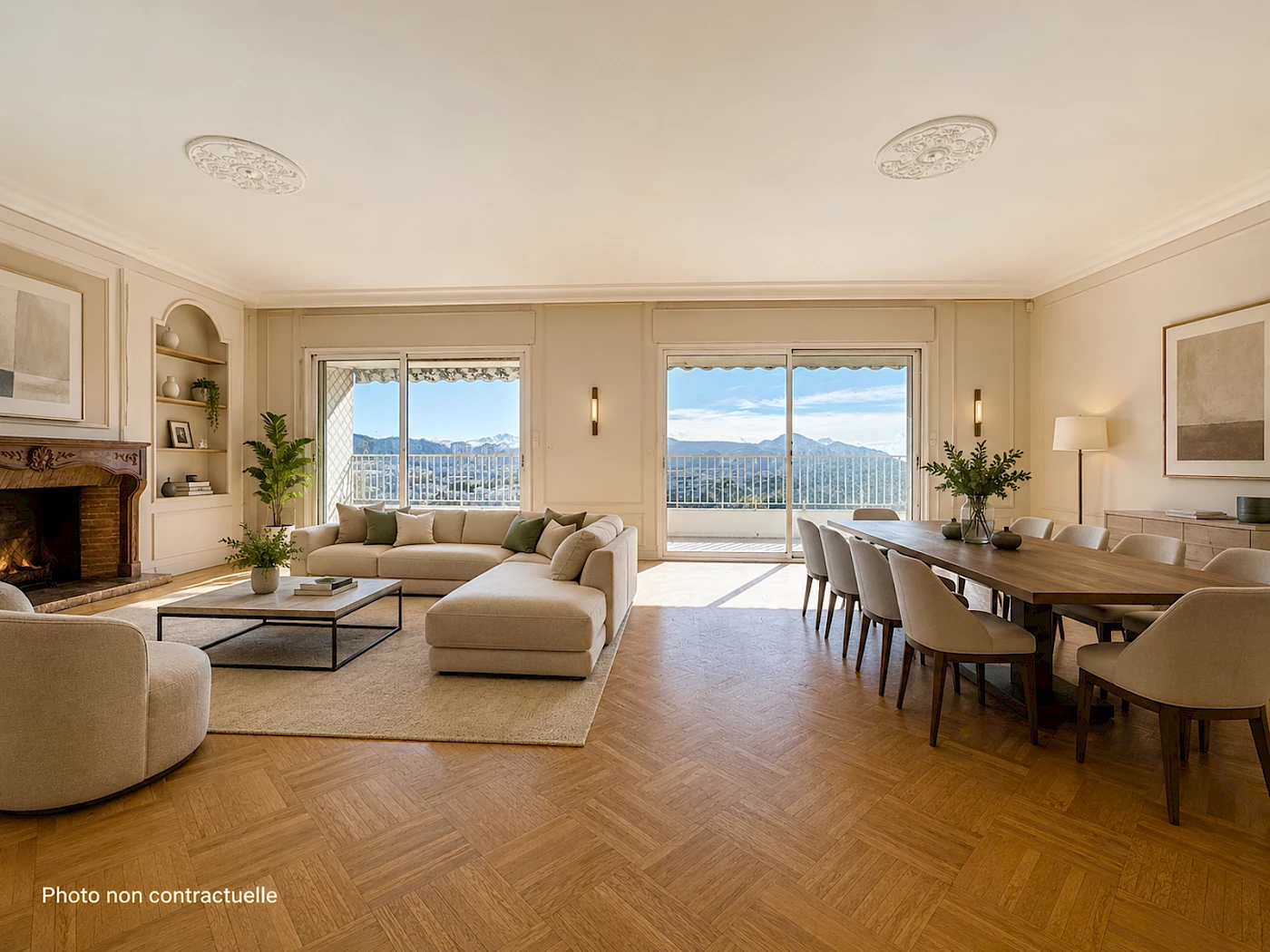 965-13009   COEUR CABOT  Type 4  de 130 m2 TERRASSE  VUE MER