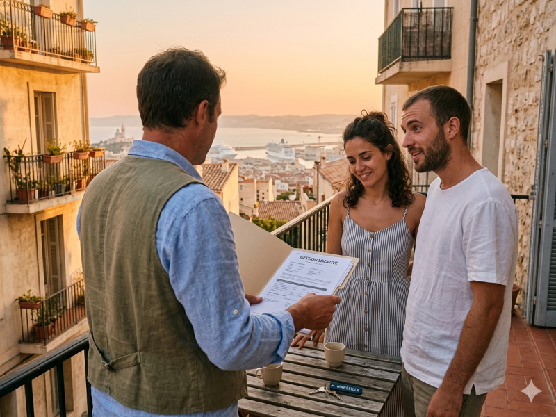 Gestion locative appartement Endoume Marseille
